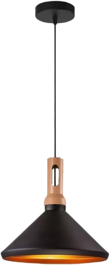 Lampadario da soffitto a sospensione con attacco E27 (lampadina non inclusa) moderno industriale A92