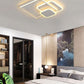 TEKHOME Plafoniera LED 48W Design Quadrato Sovrapposto Bianca Stile Moderno per Interni IP20 per Corridoio Soggiorno Camera da Letto C31-3C