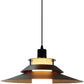 Lampadario a Sospensione E27, Design Moderno in Vetro e Ferro, Attacco E27, Altezza Regolabile 120cm, per Sala da Pranzo, Cucina, Soggiorno, LP-88