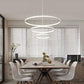 TEKHOME Lampadario a sospensione 51 watt led 3 tonalita luce bianca calda naturale A64-3C