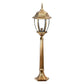 TEKHOME Lampada da Giardino E27 90cm in Alluminio Impermeabile IP55 per Esterno – Palo da Giardino in Stile Classico per Passerella, Cortile, Giardino – Senza Lampadina ES39