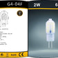 Lampadine LED G4 2W 200LM 12V 10 Pezzi G4-04
