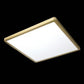 Plafoniera LED Quadrata 45W con Cambio Colore CCT 6500K-4000K-2700K, Moderna per Soggiorno Cucina Camera PQ-450