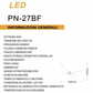 TEKHOME Lampadario da soffitto a led 43 watt plafoniera lampada moderna Bianco/Nero luce 3000K/4000K/6500K PN-27