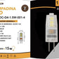 Lampadine LED G4 1.5W 150LM 12V 10 Pezzi SPARDC-G4-1.5W-001