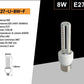 ampadine LED E27 8W, Confezione da 10 Pezzi, 720LM, 3000K/4000K/6500K, Luce Calda, Naturale e Fredda, Lampadina LED a U, CRI>80, Illuminazione 360°, Risparmio Energetico, Modello E27-U-8W