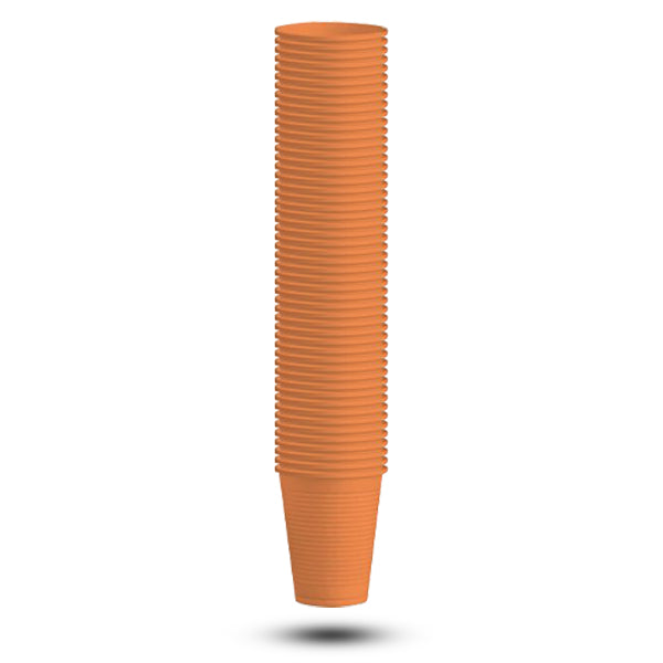 BICCHIERI PLASTICA MONOUSO COLORATI PER FESTE  200ml  50PZ