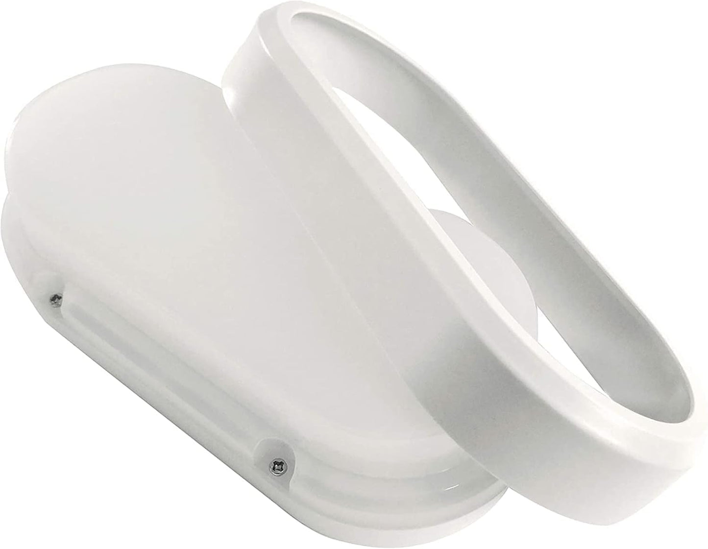 Applique da Esterno LED 18W IP65 – Lampada da Parete Impermeabile 1900LM, Luce Calda/Naturale/Fredda, in ABS+PS, Ideale per Giardino, Balcone e Facciata ES51