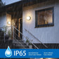 Plafoniera LED 23W IP65 CCT 3000K-4000K-6500K, Lampada LED da Soffitto Rotonda Impermeabile 3450LM in ABS+PC, per Bagno, Corridoio, Garage e Esterno – Bianco/Nero  XG-909