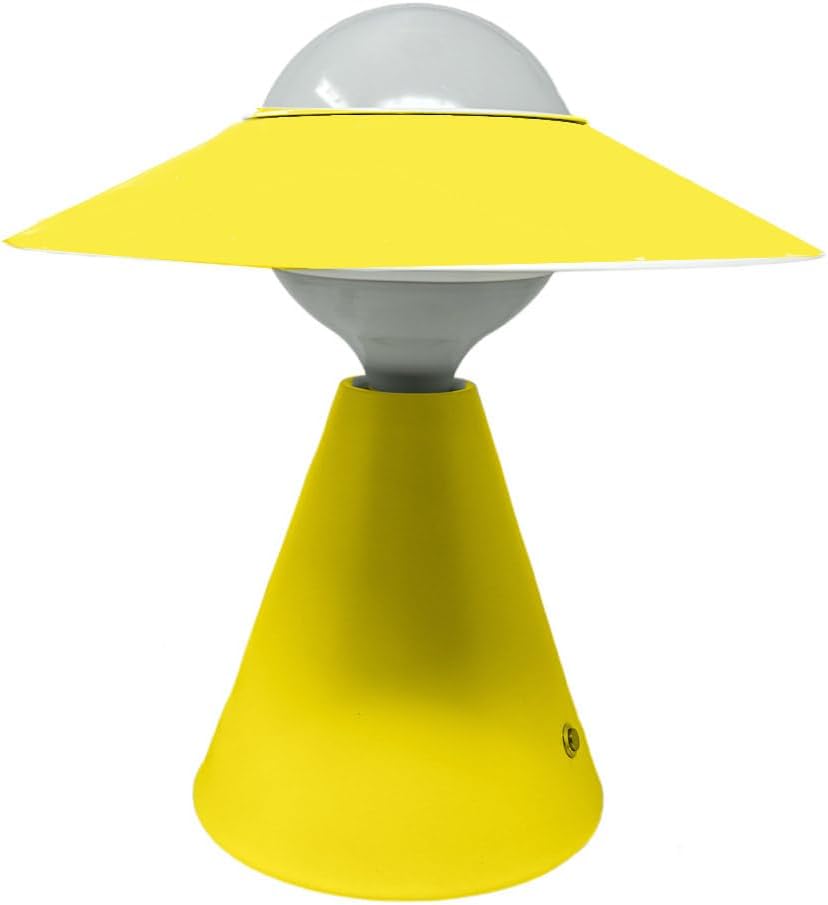 Lampada da Tavolo E27  – Design Moderno con Paralume Inclinato, Lampada da Comodino in Metallo, per Camera da Letto, Soggiorno, Studio   D13