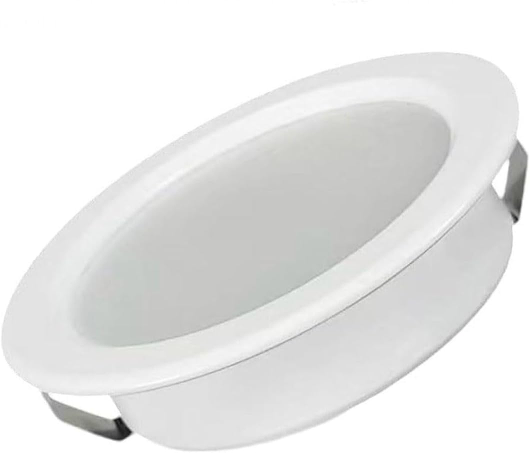 3PZ Lampadina da Soffitto LED 3W Ø70mm, 240LM, CRI≥80, Alluminio+PC, IP20, Foro Ø55mm, Angolo 120°, — Bianco o Argento, 3000K/4000K/6500K P60