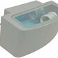 Applique lampada da muro parete in alluminio e vetro per esterno casa locali terrazza IP65 con attacco per lampadine E27 [lampadina esclusa] ES29