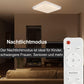 TEKHOME Plafoniera LED da Soffitto 48W Dimmerabile, Forma Quadrata, 3 Colori Selezionabili 3000K-4000K-6500K, Protezione Sovratensione, per Camera Soggiorno Cucina, Bianca C29