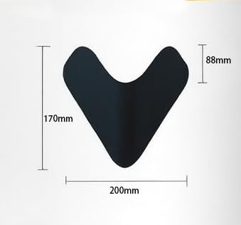 Applique da Esterno LED 12W IP65 – Lampada da Parete Impermeabile in Alluminio, Luce Decorativa su e giù, Design Moderno a Forma di V, per Facciata, Balcone e Giardino ES61