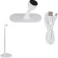 Lampada da Tavolo LED Ricaricabile 6W, 3 Temperature di Colore 3000K-4000K-6500K, Batteria 18650, Luce Orientabile, Moderna per Scrivania, Comodino, Studio BL-1005