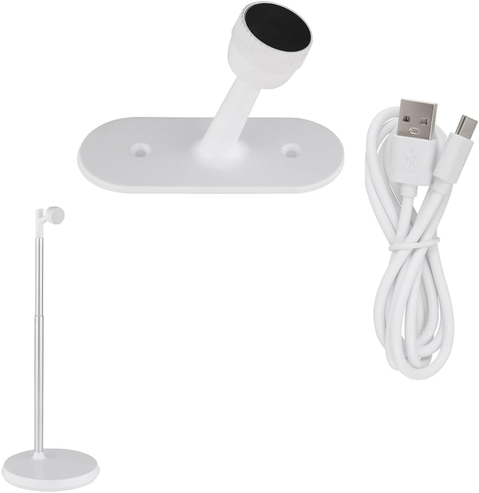 Lampada da Tavolo LED Ricaricabile 6W, 3 Temperature di Colore 3000K-4000K-6500K, Batteria 18650, Luce Orientabile, Moderna per Scrivania, Comodino, Studio BL-1005