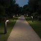Lampione da Giardino Moderno 10W, Paletto Luce LED Esterno 4000K, IP54 Impermeabile, H580mm, Lampada da Esterno per Vialetti, Cortile, Giardino – Alluminio 954PA-H580