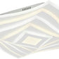 TEKHOME Plafoniera a led da interno moderna a soffitto forma quadrata 3D lampada adatta per camera da letto salone soggiorno solotto cucina locali commerciali 75W (Quadrata 3d - 3 Colori) C68-3C