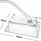 Segnapasso da Incasso LED 3W IP65 CCT-Switch – Lampada da Parete per Scale e Corridoi, Luce Selezionabile 3000K-6500K, Alluminio e Vetro, Impermeabile da Esterno e Interno ES49