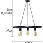 Lampadario a sospensione design ruota LP-86