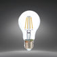 Lampadine LED E27 A60 4W, Confezione da 5 Pezzi, 440LM, 3000K/4000K/6500K, Lampadine in Vetro Trasparente, Luce a 360°, Basso Consumo Energetico, Modello A60-T4