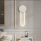 TEKHOME Applique da Parete LED Moderna 14W, Lampada da Parete Bianca Design Decorativo, Luce Calda 3000K 1120LM, per Camera da Letto, Soggiorno e Corridoio E23