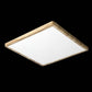 Plafoniera LED Quadrata 45W con Cambio Colore CCT 6500K-4000K-2700K, Moderna per Soggiorno Cucina Camera PQ-450