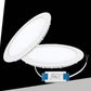 Faretto LED da Incasso Rotondo 18W 1800LM, 3 Colori Selezionabili 3000K 4000K 6500K, Pannello LED Ultrasottile Ø225mm, Foro Ø205mm, Fascio 120°, CRI≥80, 1 Pezzo, P-205A-T3C