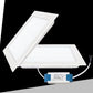 Faretto LED da Incasso Quadrato 12W 1200LM, 3 Colori Selezionabili 3000K 4000K 6500K, Pannello LED Ultrasottile 175x175mm, Foro 155x155mm, Fascio 120°, CRI≥80, 1 Pezzo, P-155A-Q3C