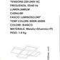 TEKHOME Plafoniera led 3 colori luce bianca calda naturale lampadario 46 w moderno c60