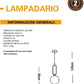Lampadario a sospensione lampada moderna da soffitto con corpo in metallo color bronzo e sfera in vetro attacco per lampadina G9 (Oro, 1 Sfera struttura ovale) A96