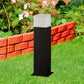 Lampione da Giardino Esterno IP44 con Attacco E27, Palo Luce da Esterno in Alluminio, Colonna Luminosa per Giardino, Vialetto, Terrazza – 440mm-B440
