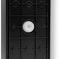 Applique LED da Esterno 8W IP65 CCT 3000K-4200K-6500K, Lampada da Parete Moderna Impermeabile in PC, 734LM, per Facciata, Giardino e Balcone – Bianco/Nero 2750