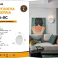 Plafoniera LED da Esterno 12W IP65 – Lampada da Parete Rotonda Moderna, Alluminio Bianco, Luce 3000K/4000K/6500K, Ideale per Interni ed Esterni ES65