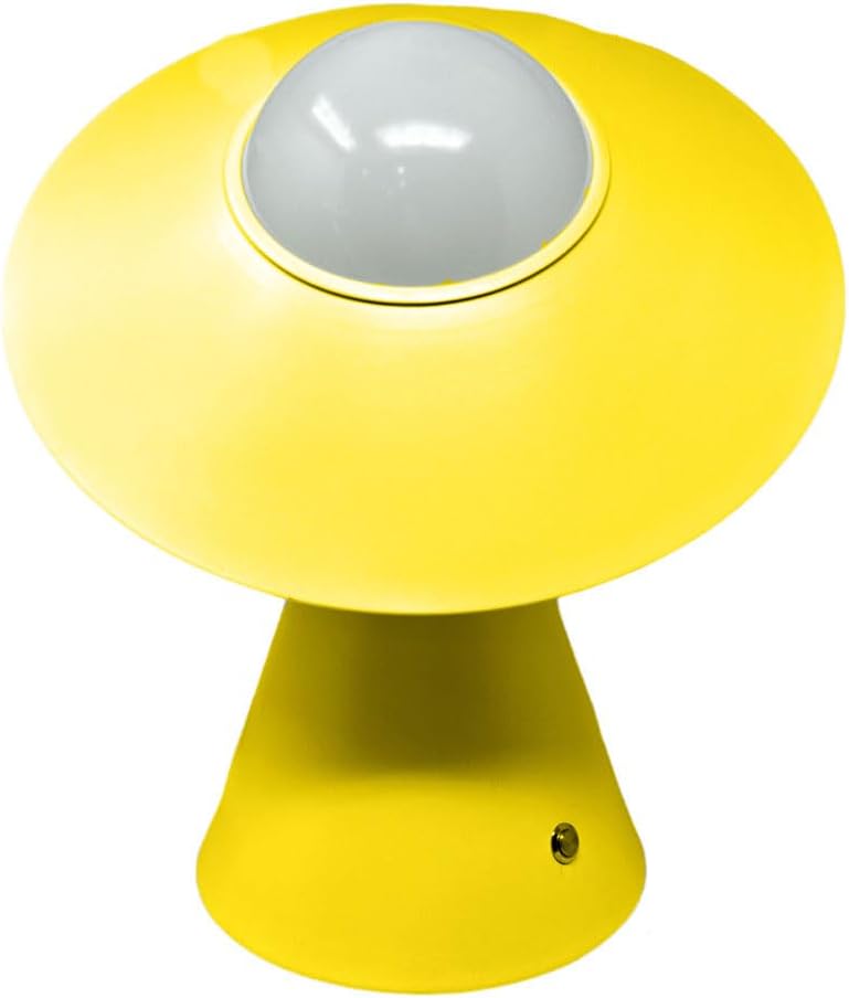 Lampada da Tavolo E27  – Design Moderno con Paralume Inclinato, Lampada da Comodino in Metallo, per Camera da Letto, Soggiorno, Studio   D13