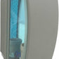 Applique lampada da muro parete in alluminio e vetro per esterno casa locali terrazza IP65 con attacco per lampadine E27 [lampadina esclusa] ES29