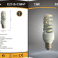 Lampadine LED E27 13W, Confezione da 10 Pezzi, 1300LM, 6500K Bianco Freddo, Lampadina LED a Spirale, CRI>80, Illuminazione 360°, Risparmio Energetico, Modello E27-S-13WF