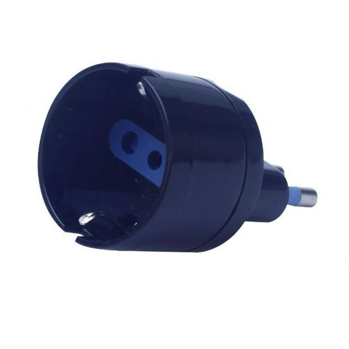 5 Pezzi Adattatore Presa Schuko 16A con Spina Italiana 2P+T – Presa Tedesca Bipasso – Modello 83036