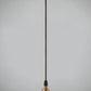 Porta Lampadina E27 a Sospensione 1.2M in Metallo – Vintage Industriale, Attacco E27 Max 60W, Cavo 1.2 Metri, Portalampada per Cucina, Bar, Sala, Soffitto E27SERIE