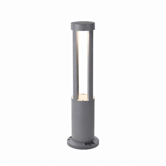 Lampione da Giardino LED 12W IP65, Lampada da Esterno Moderna con CCT Switch 3000K 4000K 6500K, Paletto Luce per Viale Cortile Terrazzo – ES28-G3C