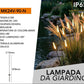 Lampada da Giardino LED Decorativa a Stelo, Luce Calda 4000K IP65 Impermeabile, Picchetto da Esterno per Giardino, Prato e Vialetto, 24V Bassa Tensione, Design Naturale Effetto Canna MK24V-90