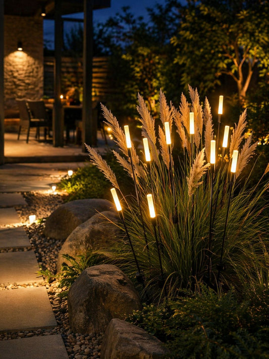 Lampada da Giardino Decorativa LED IP65 24V, Luci Esterno Design Atmosfera per Giardino Prato Bordo Vialetto, Luce Calda Moderna – MK24V-60-N