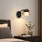 Applique da Parete Moderna GX53, Lampada da Muro per Camera da Letto e Comodino, Luce Inclusa 3 Colori 3000K/4000K/6500K, Design con Vetro e Metallo, Illuminazione Elegante per Interni -AQ01