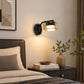 Applique da Parete Moderna GX53, Lampada da Muro per Camera da Letto e Comodino, Luce Inclusa 3 Colori 3000K/4000K/6500K, Design con Vetro e Metallo, Illuminazione Elegante per Interni -AQ01