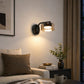 Applique da Parete Moderna GX53, Lampada da Muro per Camera da Letto e Comodino, Luce Inclusa 3 Colori 3000K/4000K/6500K, Design con Vetro e Metallo, Illuminazione Elegante per Interni -AQ01