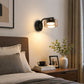 Applique da Parete Moderna GX53, Lampada da Muro per Camera da Letto e Comodino, Luce Inclusa 3 Colori 3000K/4000K/6500K, Design con Vetro e Metallo, Illuminazione Elegante per Interni -AQ01
