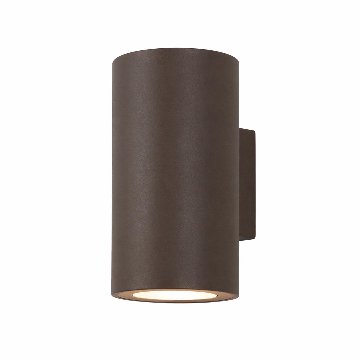 Applique da Esterno IP65 GU10, Lampada da Parete Up & Down 2 Luci, Design Moderno in Alluminio per Giardino, Terrazzo e Facciata, Impermeabile, Lampadina Non Inclusa ES14-C