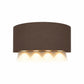 Applique da Esterno LED IP65 16W, Lampada da Parete Moderna con Effetto Luce Multipla, CCT Regolabile 3000K/4000K/6500K, 1300LM, Design in Alluminio per Giardino e Facciata ES68-C3C