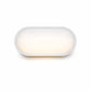 Plafoniera LED da Esterno IP65 18W, Lampada da Parete o Soffitto, Luce Regolabile 3000K/4000K/6500K, 1900LM, Design Ovale per Garage, Balcone e Ingresso, Impermeabile ES51-3C