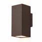 Applique da Esterno GU10 IP65 Up Down, Lampada da Parete Moderna Doppia Emissione per Giardino Terrazzo Facciata, Impermeabile in Alluminio, Luce su e giù, Lampadina Non Inclusa ES55-C